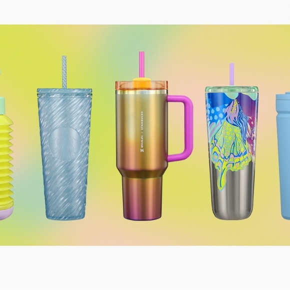 Stanley x Starbucks Iridescent Flow Tumbler - Picture 5 of 5